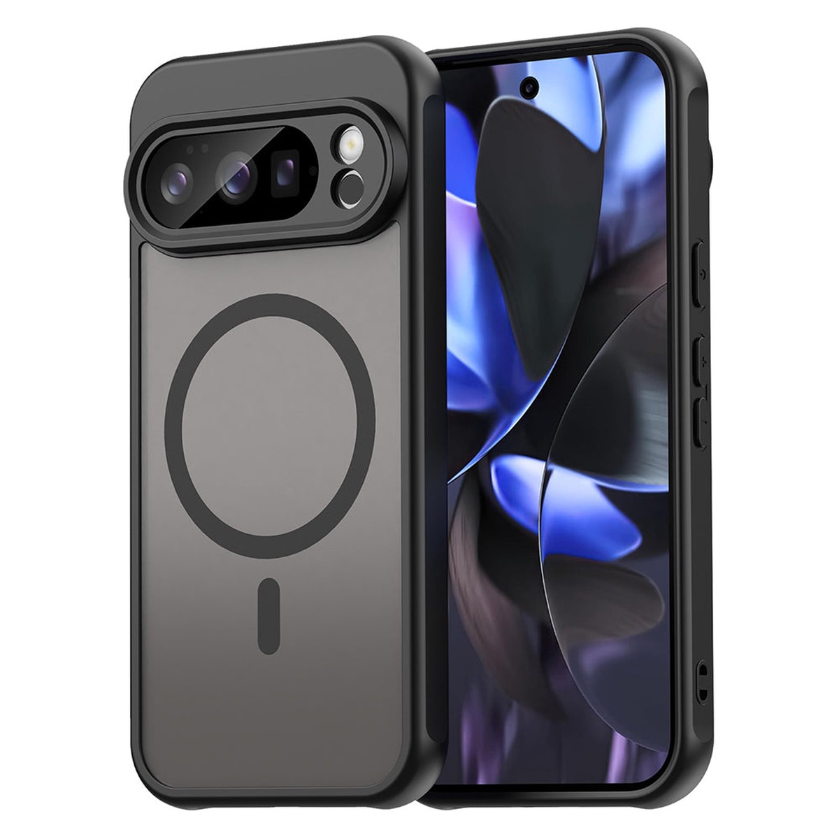Funda MagSafe para Google Pixel 10 Pro, Techsuit, HaloFrost II, Negra