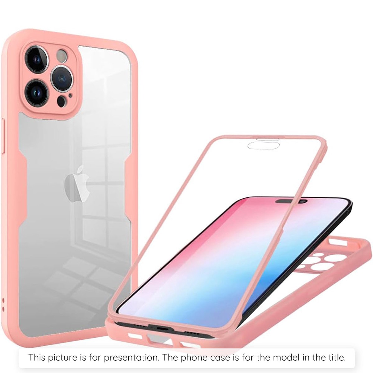 Funda para Honor 400, Techsuit, ColorVerse 360, Rosa