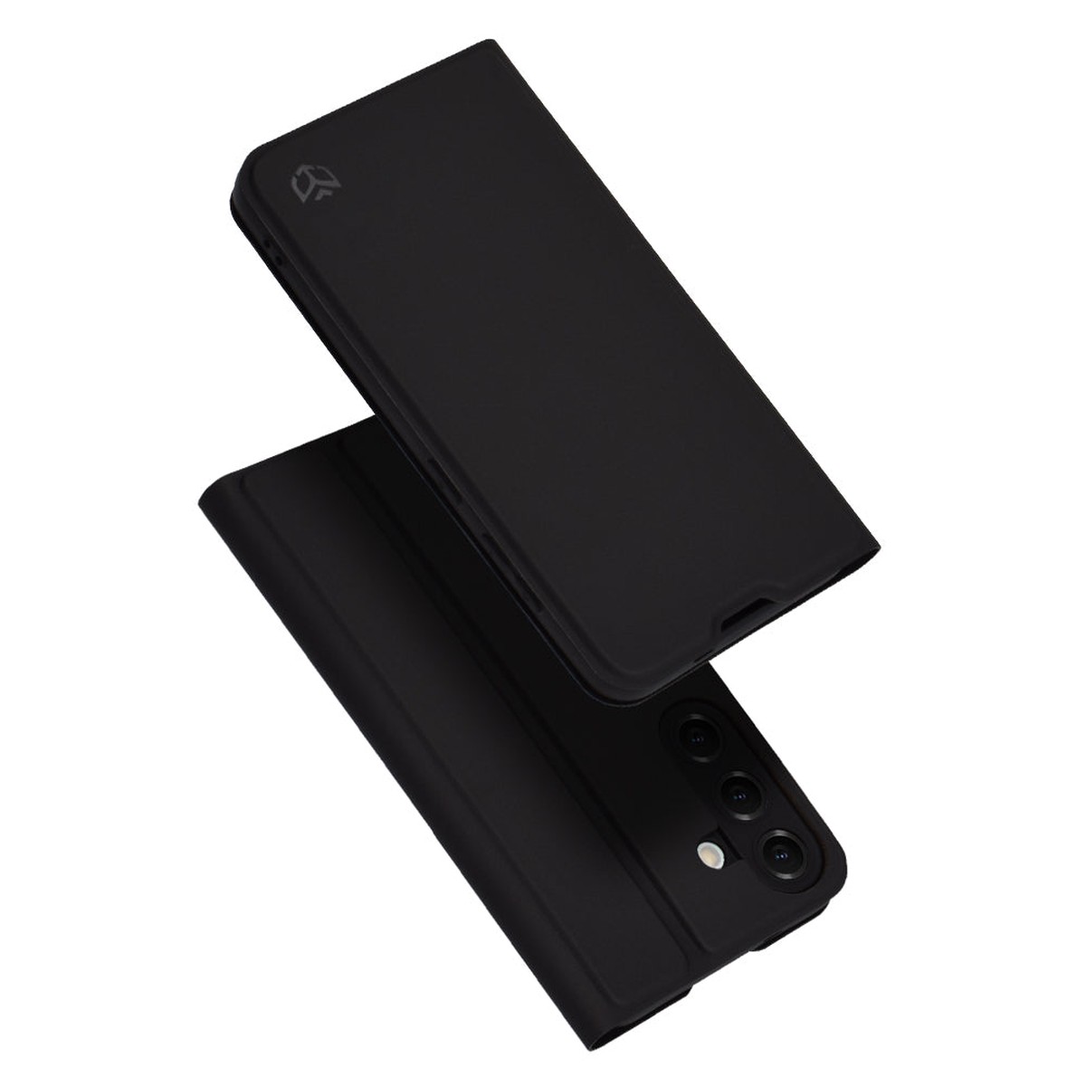 Funda para Samsung Galaxy S25+ S936, Techsuit, Magskin Book, Negra