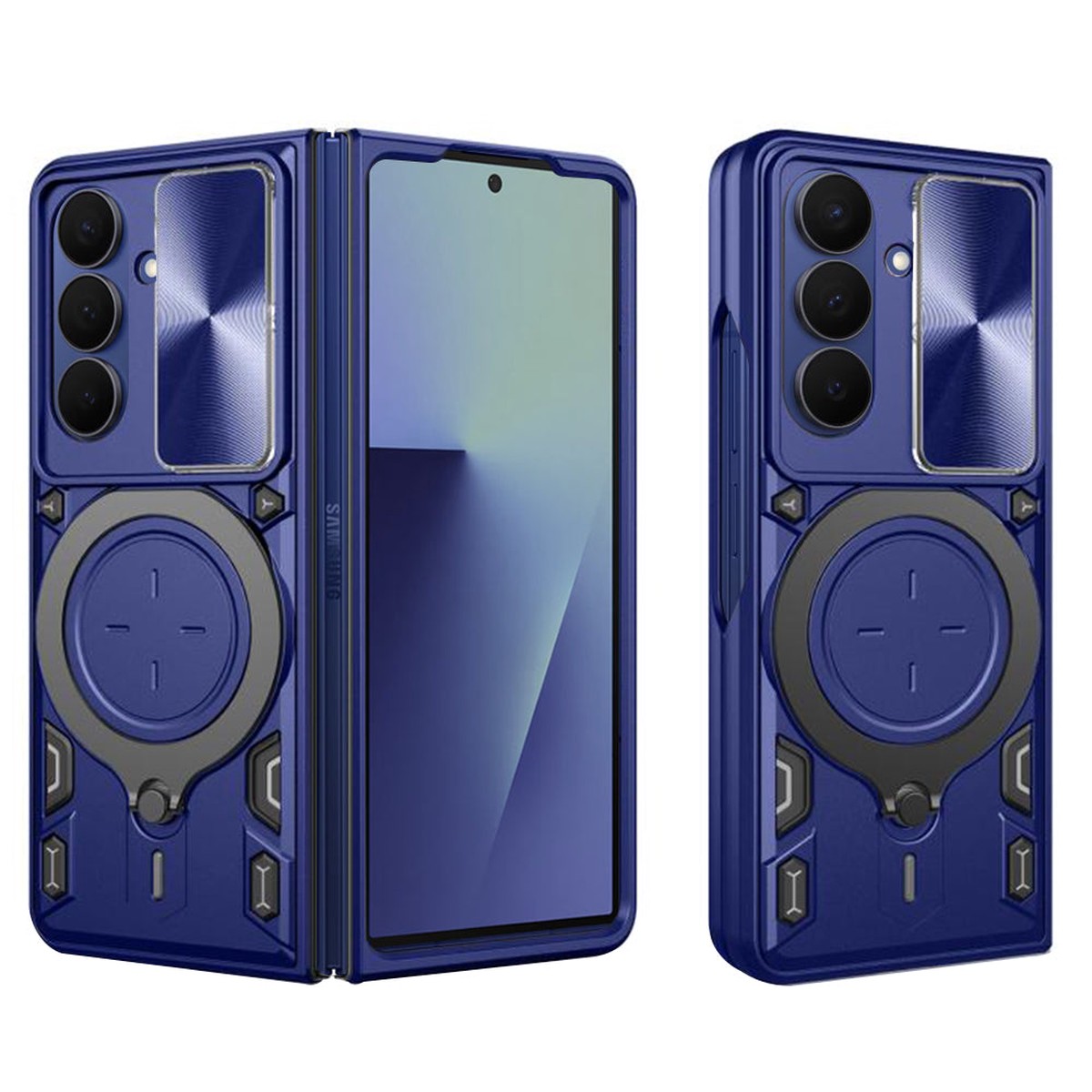 Funda para Samsung Galaxy Z Fold7 F966, Techsuit, CamGuard Pro, Azul