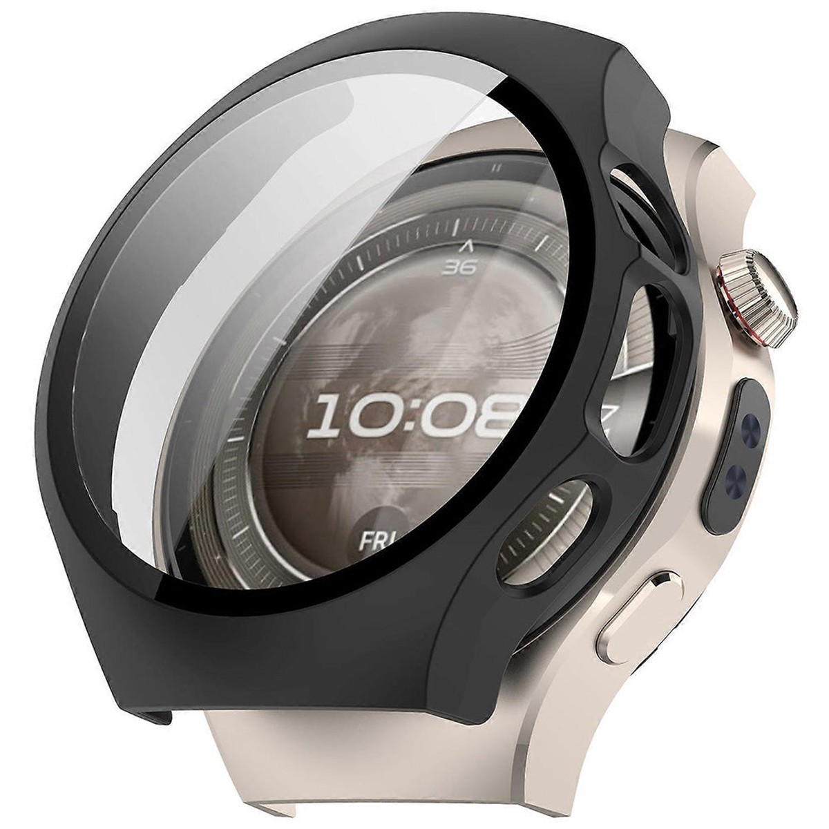 Funda Techsuit Defense360 Pro para Huawei Watch 5 46mm, Negra