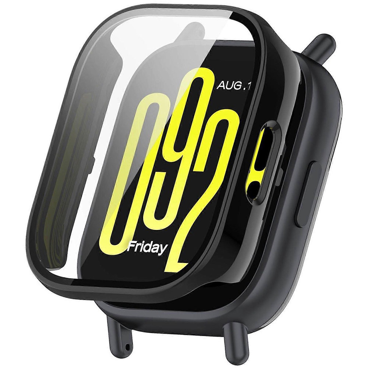 Funda Techsuit Defense360 Pro para Xiaomi Redmi Watch 5 Active, Negra