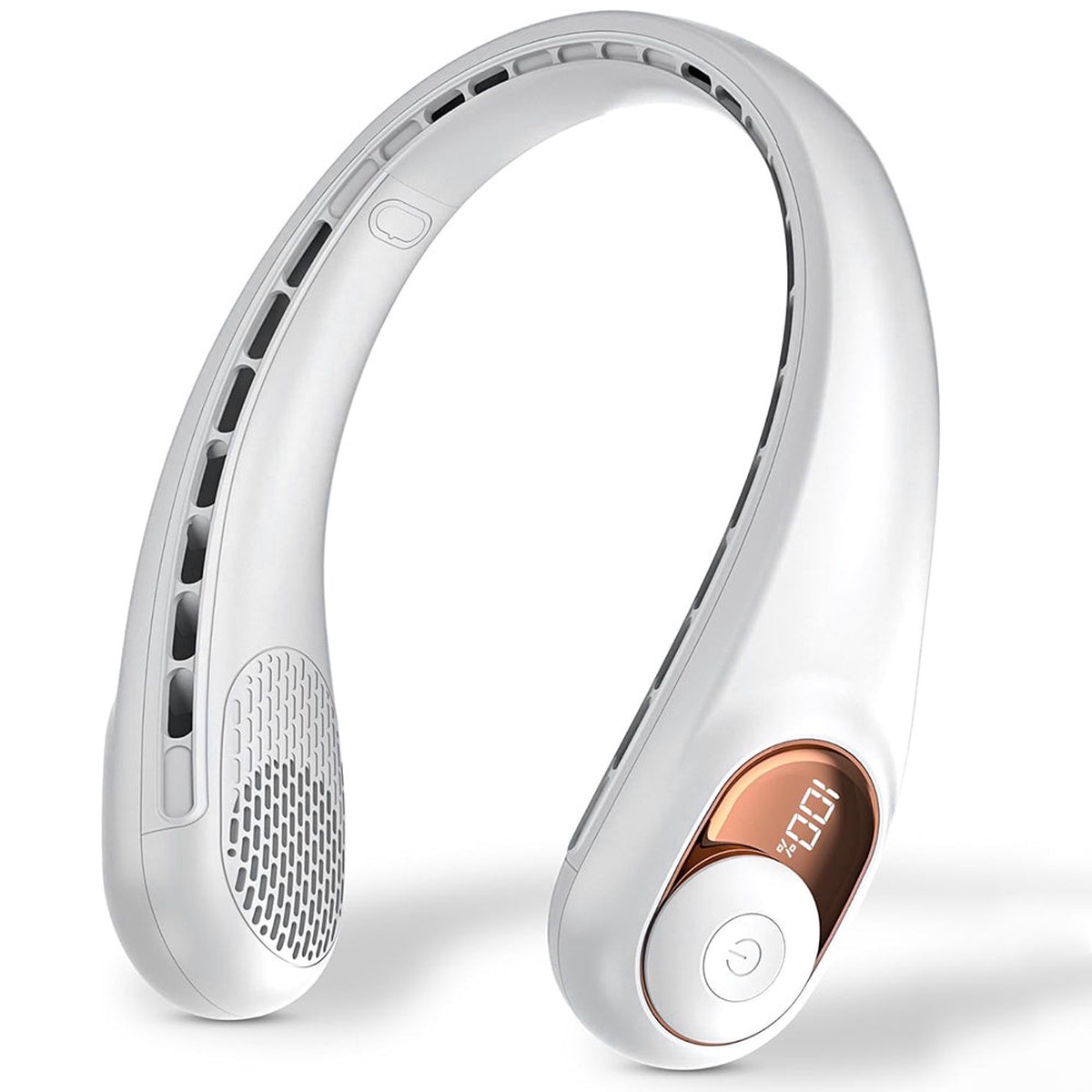 Ventilador Porttil Techsuit S9, Blanco