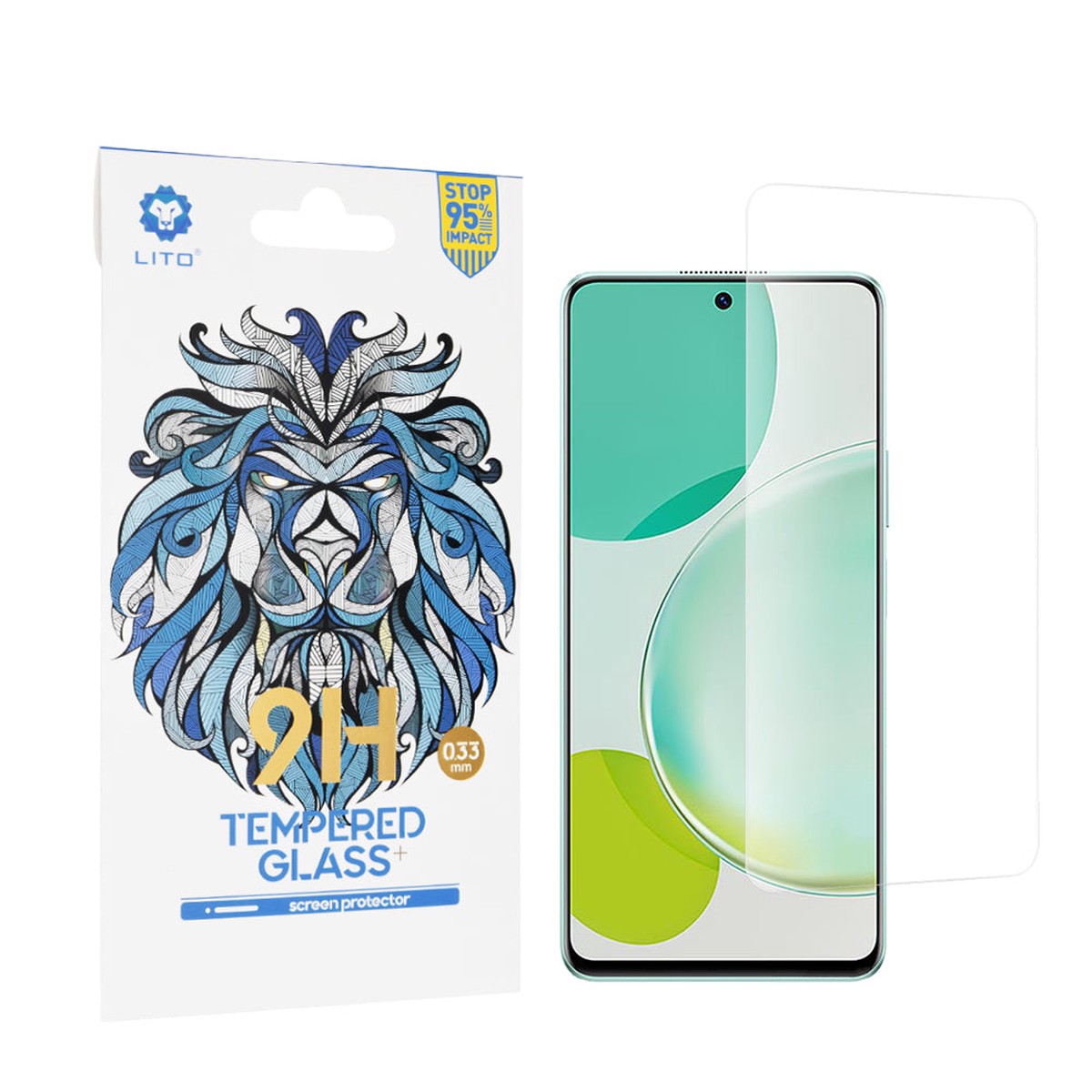Protector de pantalla Lito Classic para Huawei nova 11i, vidrio templado, adhesivo completo, 2.5D