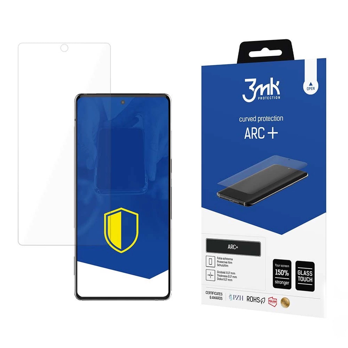 Protector de pantalla 3MK ARC+ para Google Pixel 6 Pro, plstico