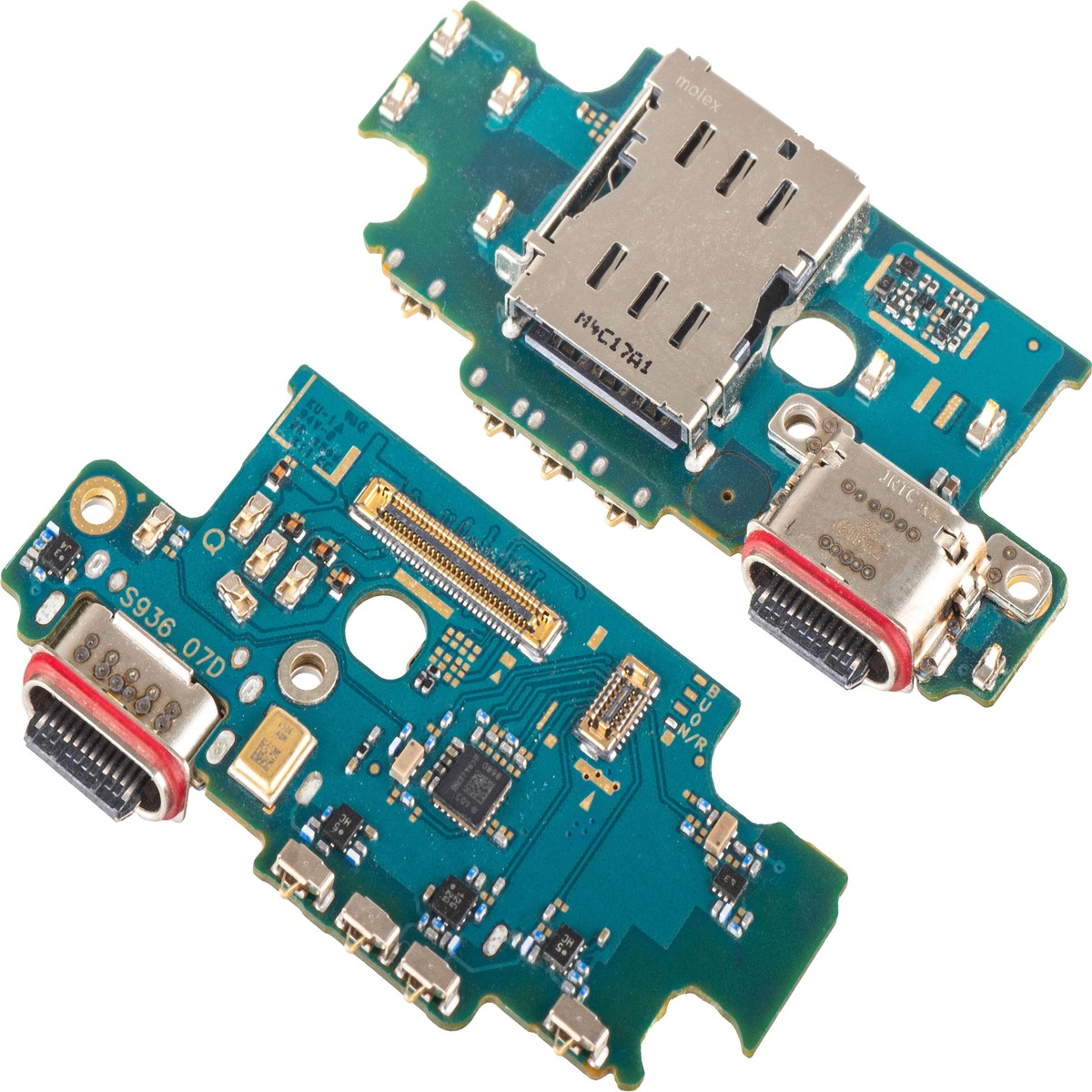 Placa con Conector de Carga - Micrfono - Mdulo Lector SIM Samsung Galaxy S25+ S936