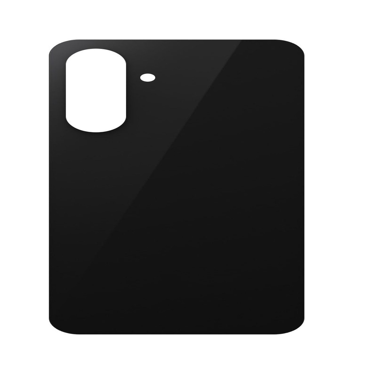 Tapa de batera compatible con Samsung Galaxy A26 A266, Negro