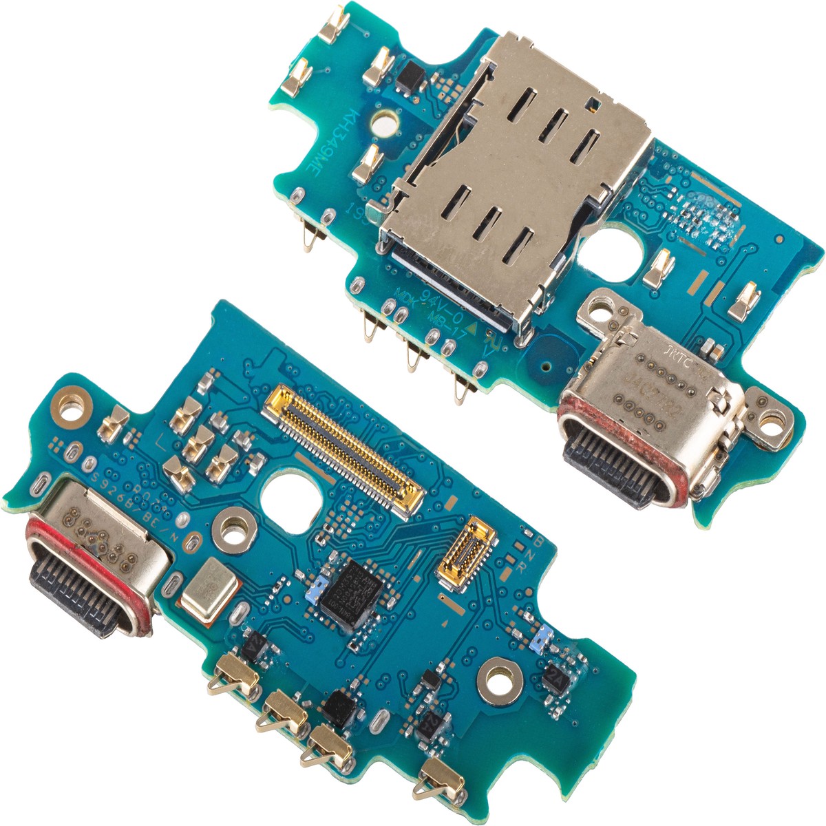 Placa con Conector de Carga - Micrfono - Mdulo Lector SIM Samsung Galaxy S24+ S926