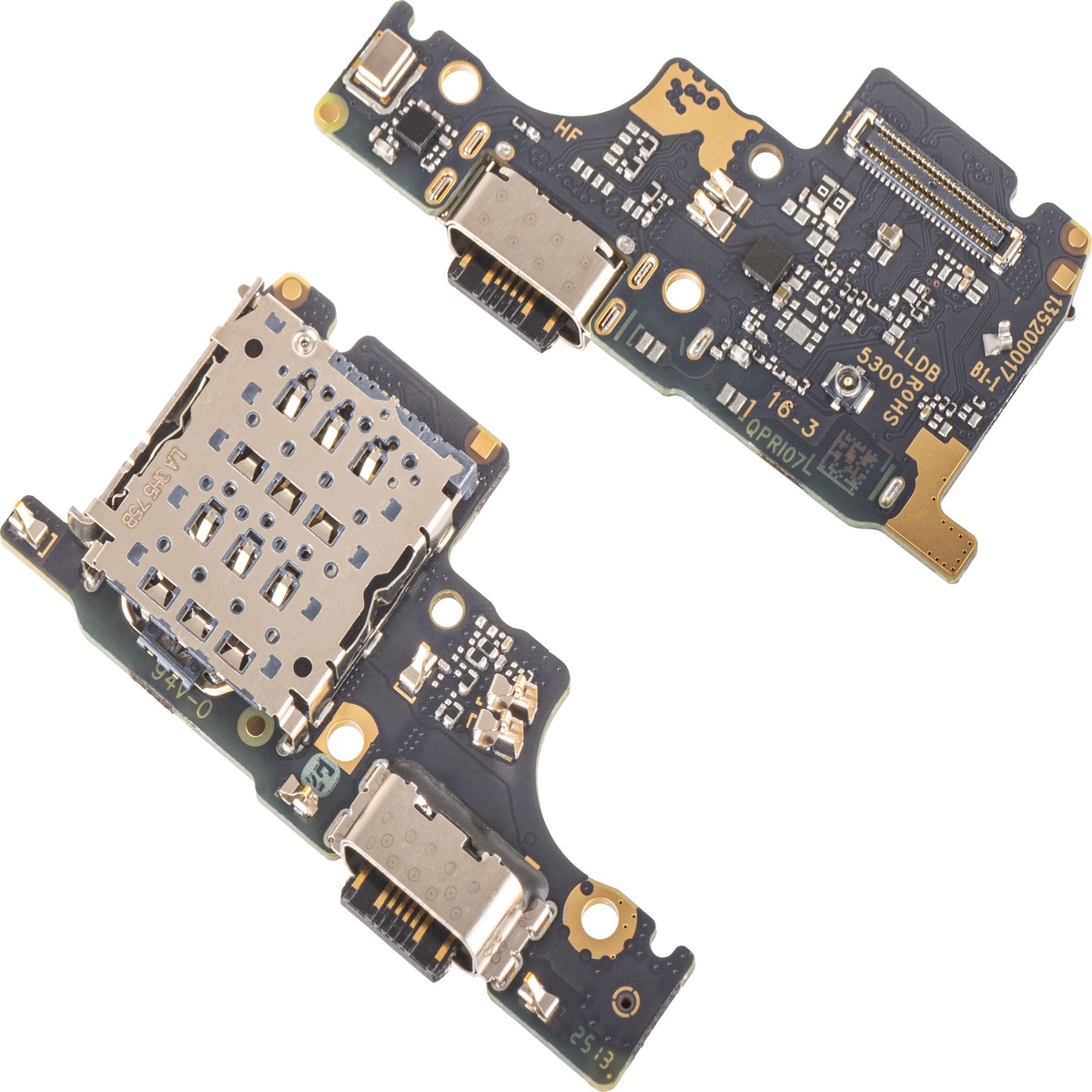 Placa con Conector de Carga - Micrfono - Mdulo Lector SIM Xiaomi Redmi Note 14 5G