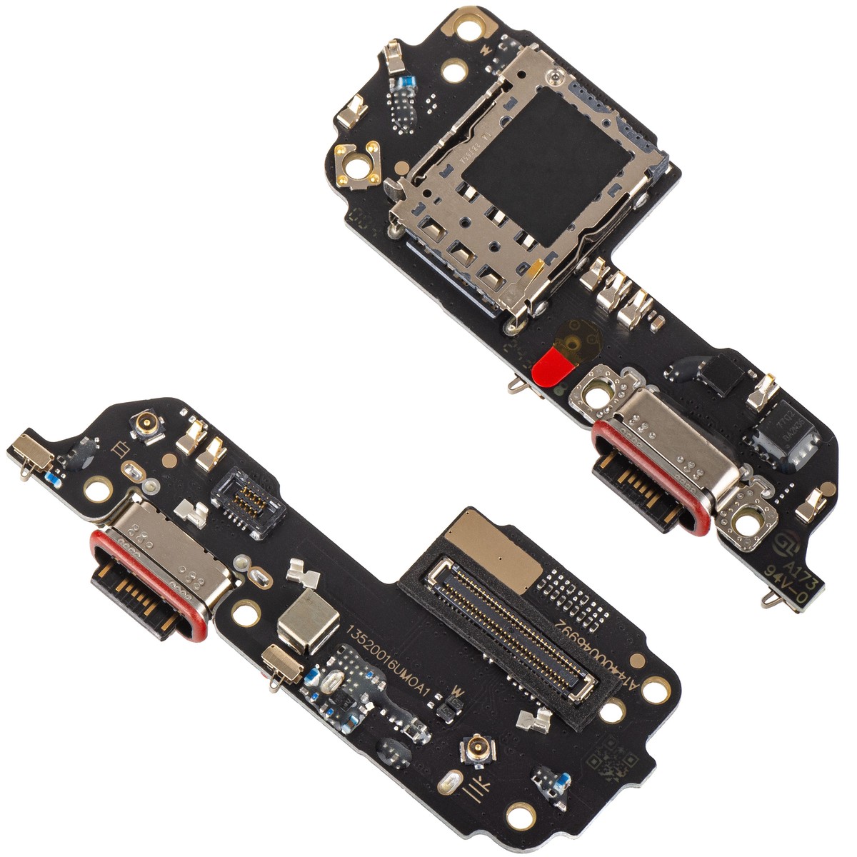 Placa con Conector de Carga - Micrfono - Mdulo Lector SIM Xiaomi Redmi Note 14 Pro+ 5G