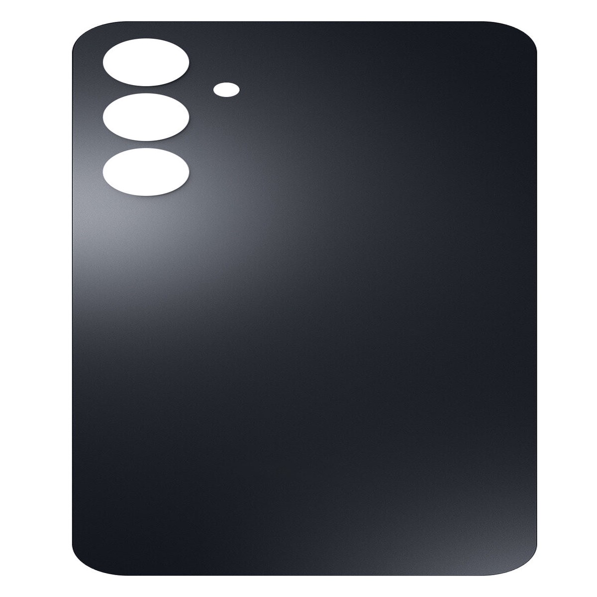 Tapa de batera compatible con Samsung Galaxy A16 5G A166, Negro