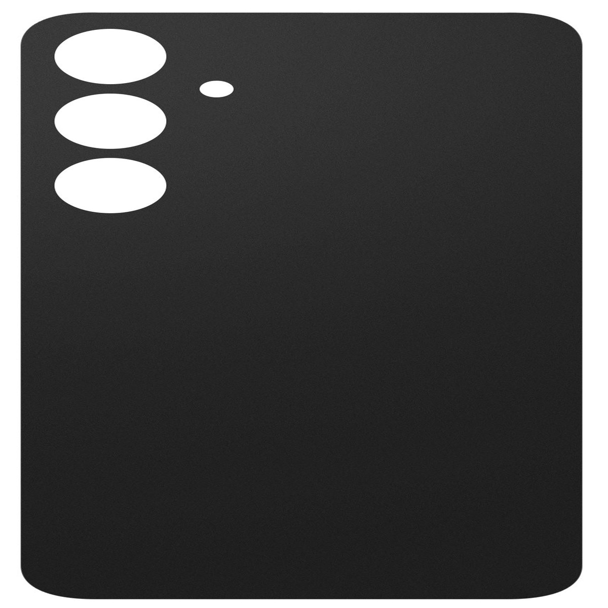 Tapa de batera compatible con Samsung Galaxy S24+ S926, Negro