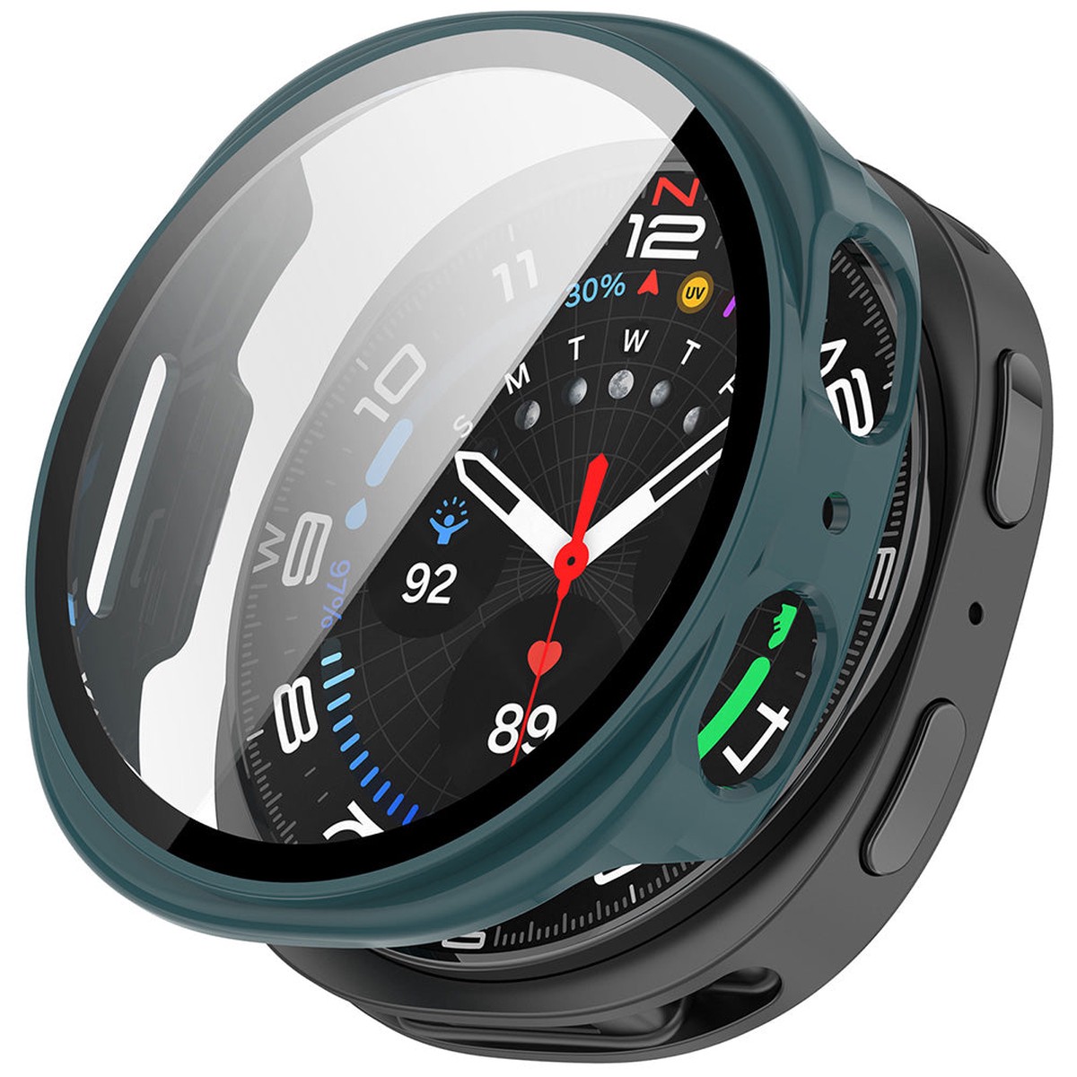 Funda Techsuit Defense360 Pro para Samsung Galaxy Watch9 / Watch8 40mm, Verde