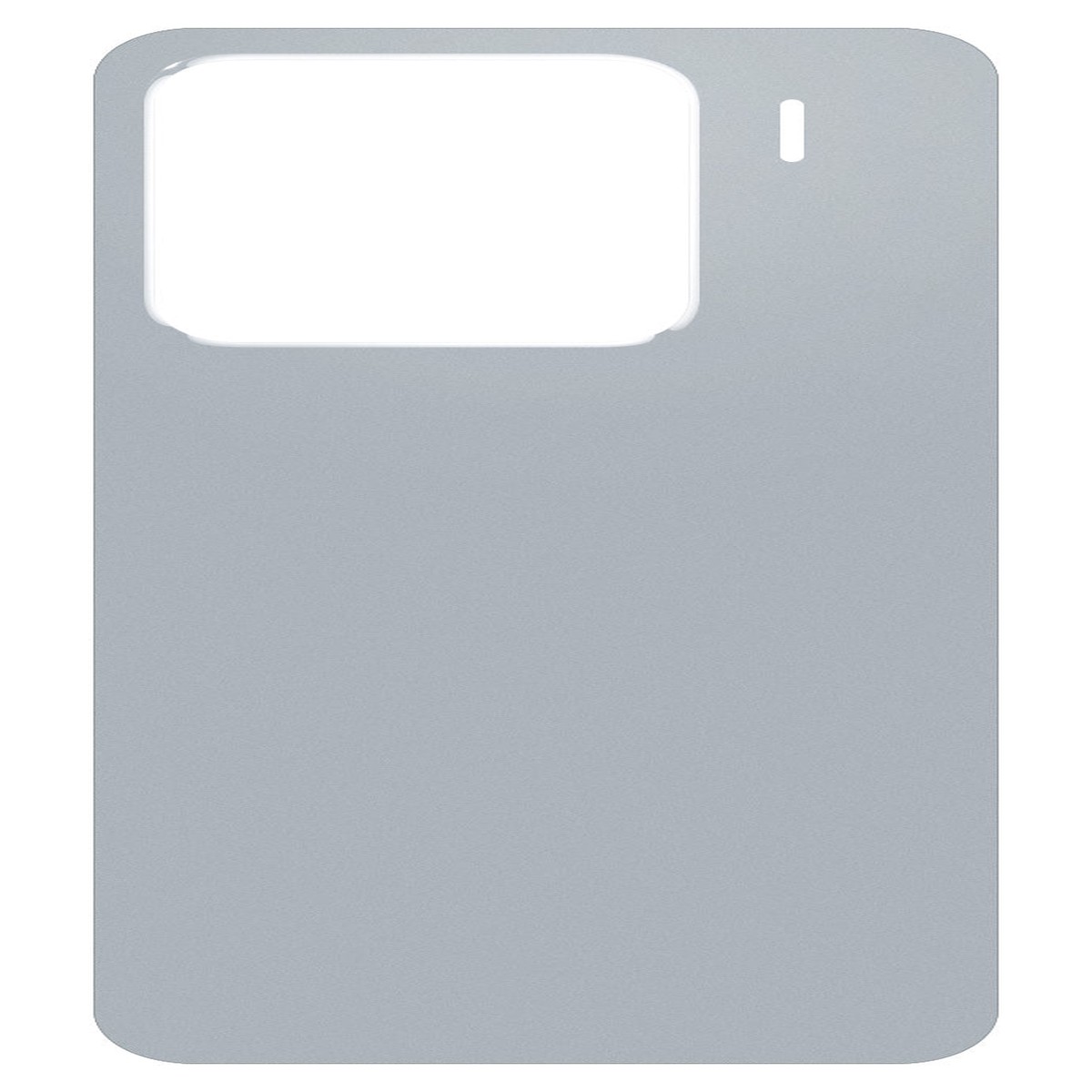 Tapa de batera compatible con Xiaomi 15, Plateado