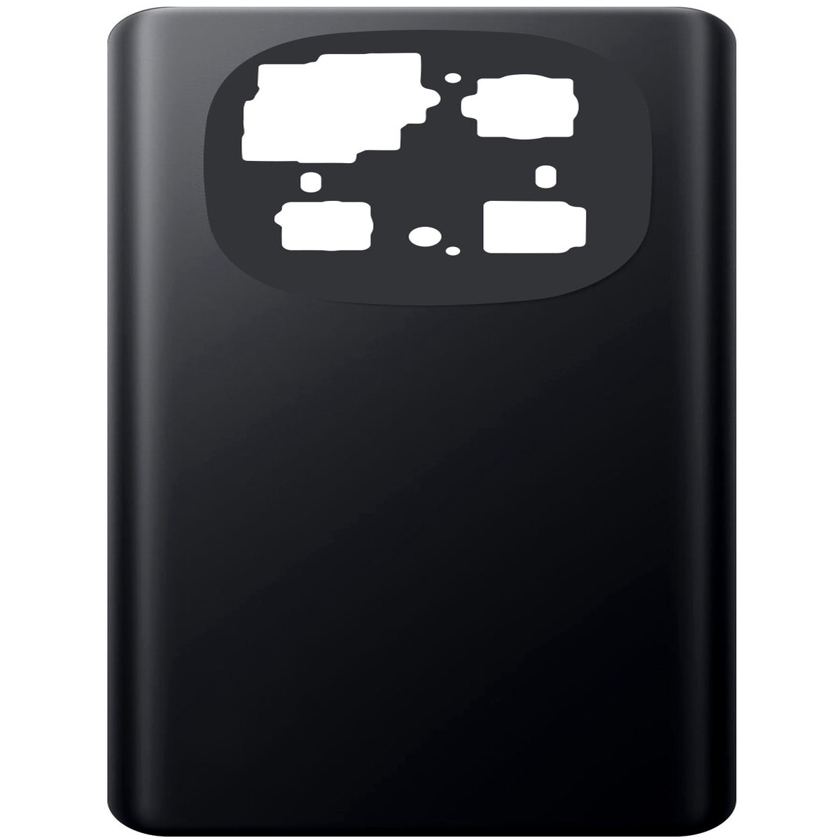 Tapa de batera compatible con Xiaomi Redmi Note 14 Pro 5G, Negro