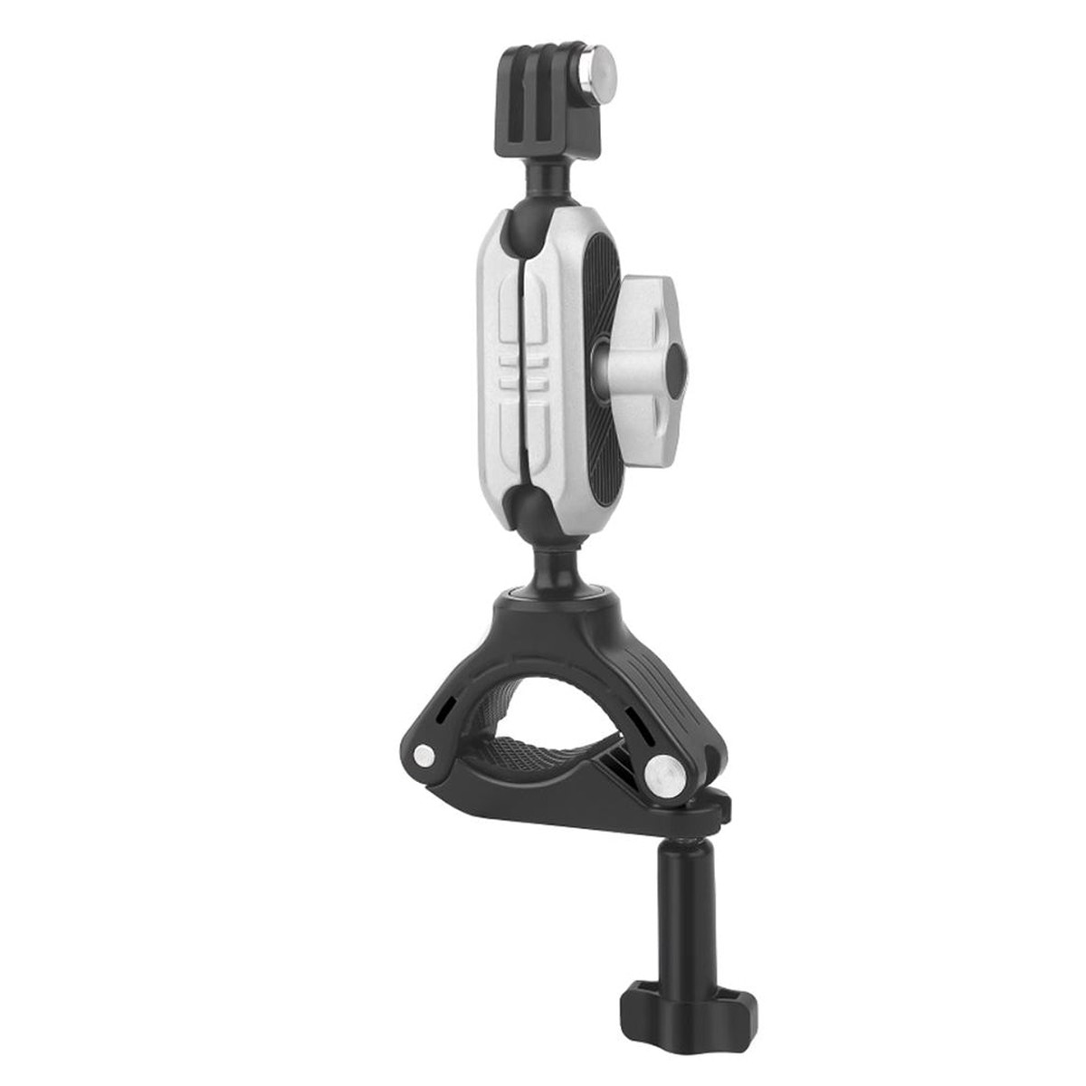 Soporte para bicicleta para cmara deportiva Techsuit JX-008 para GoPro, gris
