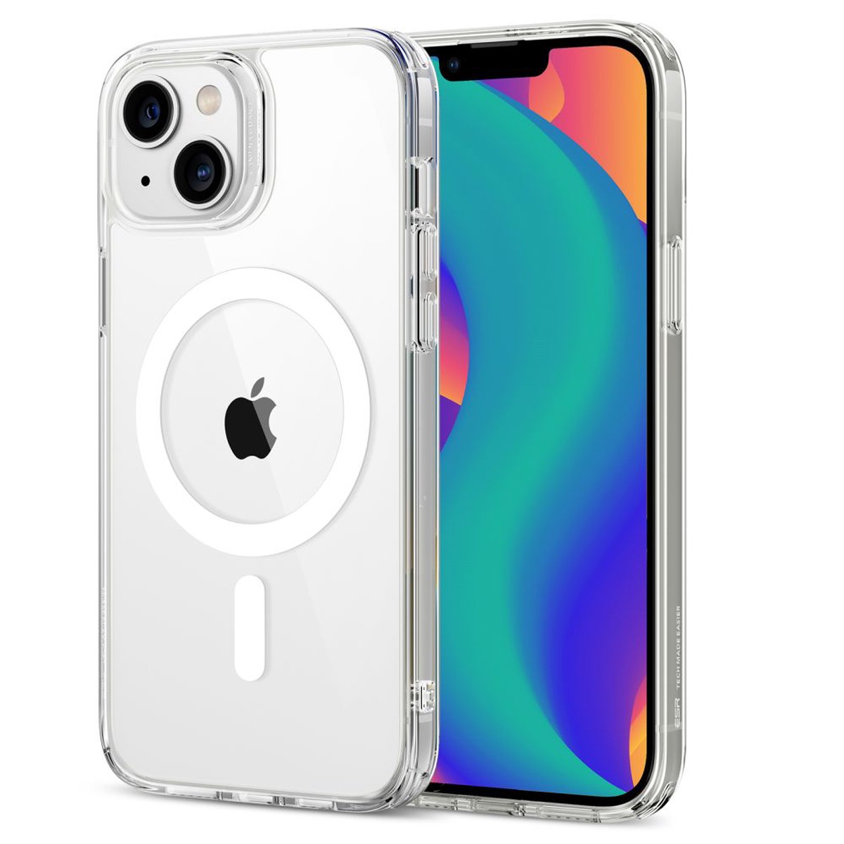 Funda MagSafe para Apple iPhone 14 / 13, ESR, Classic Hybrid, Transparente