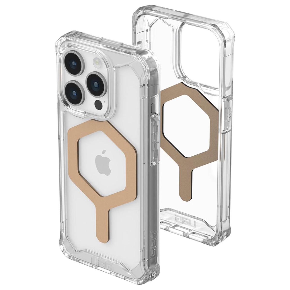 Funda MagSafe para Apple iPhone 15 Pro Max, Urban Armor Gear, Plyo, Dorada