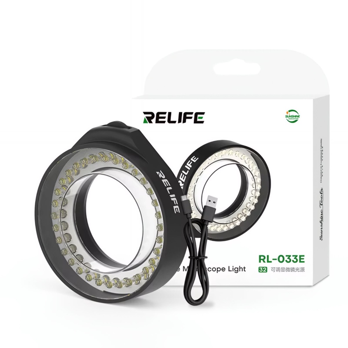 Lmpara Relife RL-033E para Microscopio, Negra