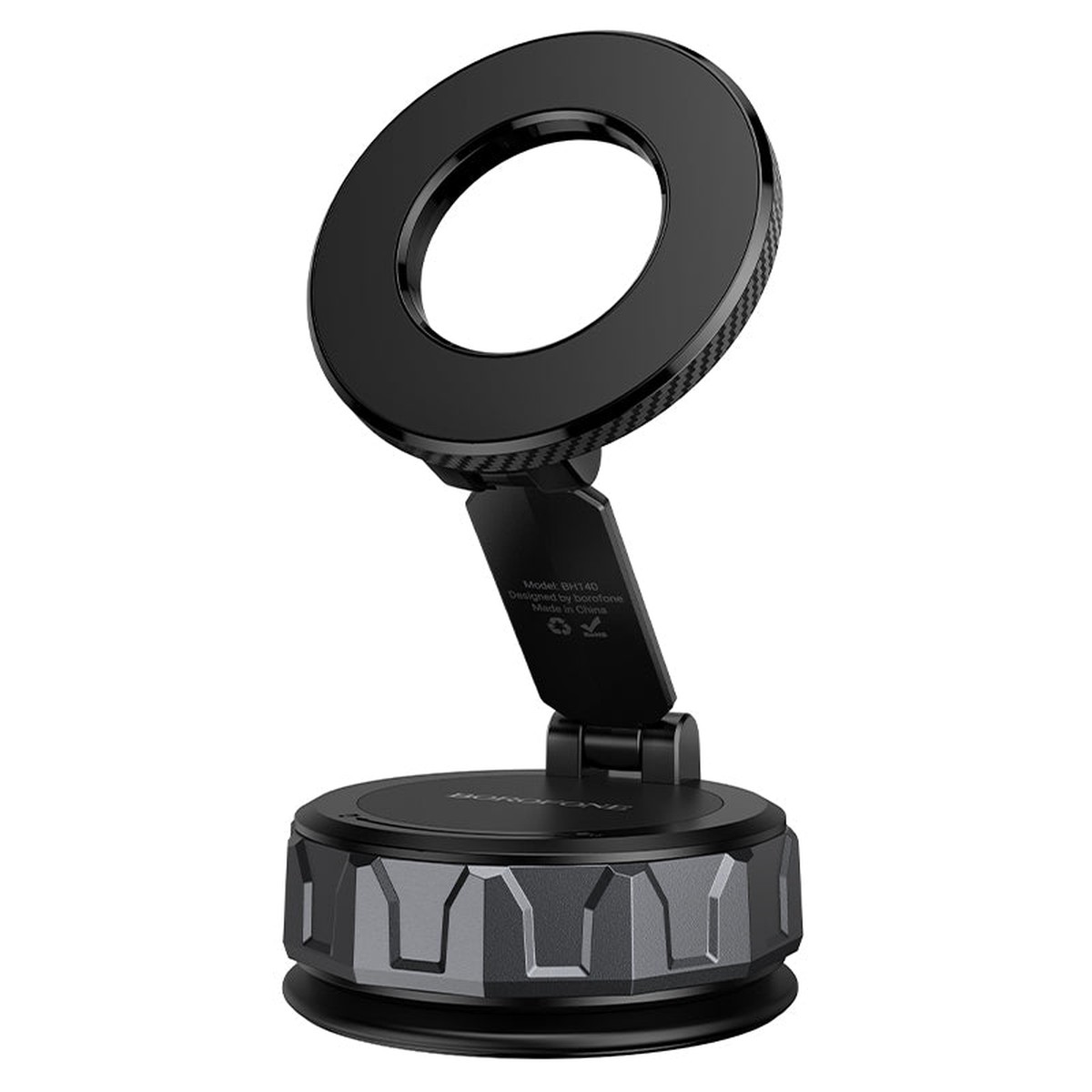 Soporte Magntico para Auto Borofone BH140 Gloria, 4.5 pulgadas - 7 pulgadas, Negro