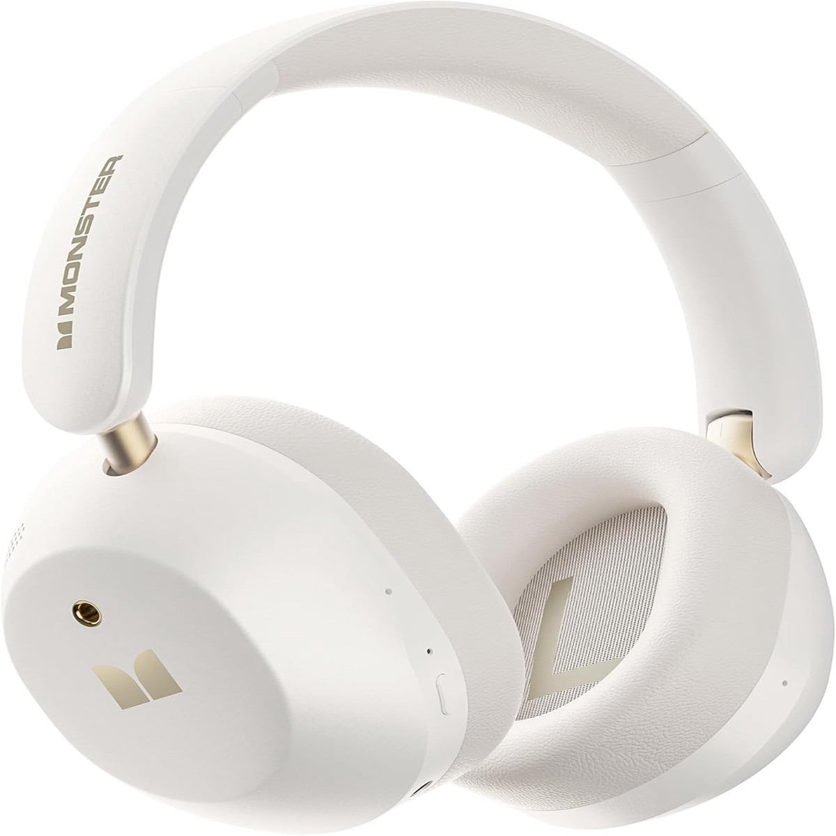 Manos libres Bluetooth Monster Persona 6th, MultiPoint, A2DP, ANC, Blanco