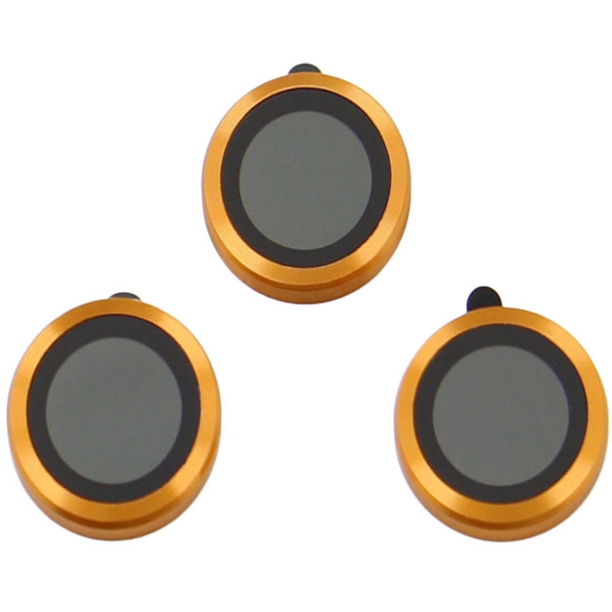 Protector de cmara trasera OEM para Apple iPhone 17 Pro Max, vidrio templado, naranja
