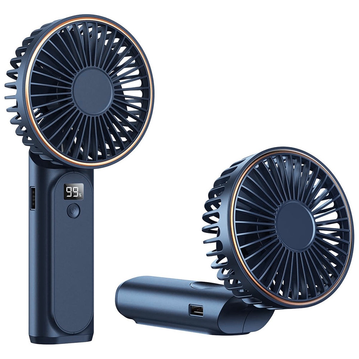 Ventilador Porttil Techsuit M12, Azul