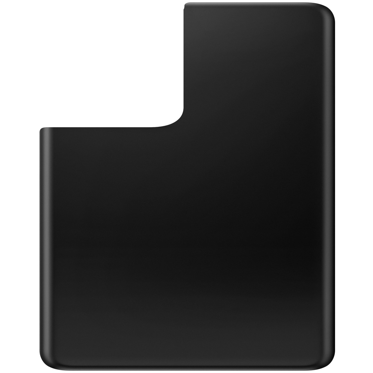 Tapa de batera compatible con Samsung Galaxy S21 Ultra 5G G998, Negro