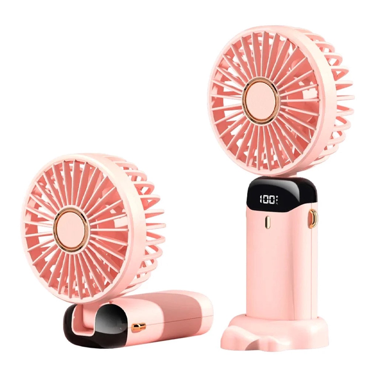 Ventilador Porttil Techsuit N15, Rosa