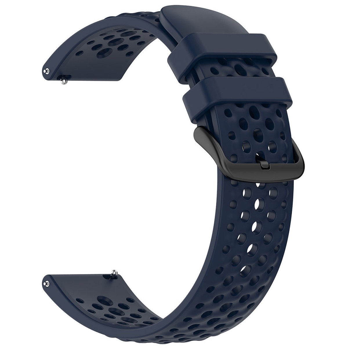 Correa Techsuit W083 para Amazfit Watch / Samsung Watch Series, 22mm, Azul Marino