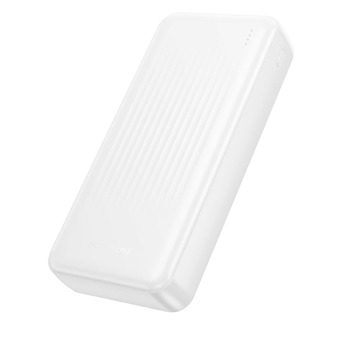 Batera Externa Borofone BJ80A Clever, 20000mAh, 22.5W, QC + PD, 1 x USB-C - 2 x USB-A, Blanca