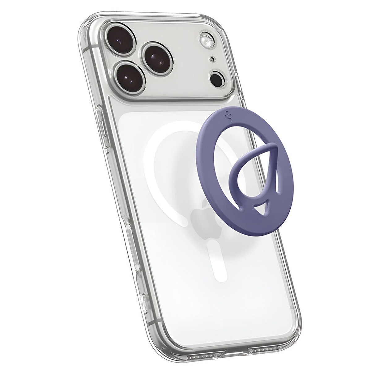 Soporte Anillo Spigen Dual Pop, Universal, Morado AMP11369