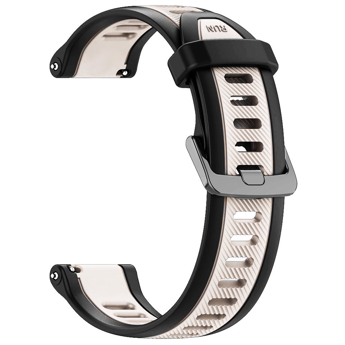 Correa Techsuit W053 para Samsung Galaxy Watch / Huawei Watch Series, 20mm, Beige