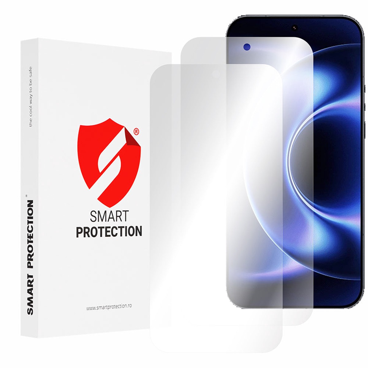 Funda protectora de pantalla Smart Protection Premium Classic para Xiaomi 17 Ultra, Plstico, Set de 2 piezas.