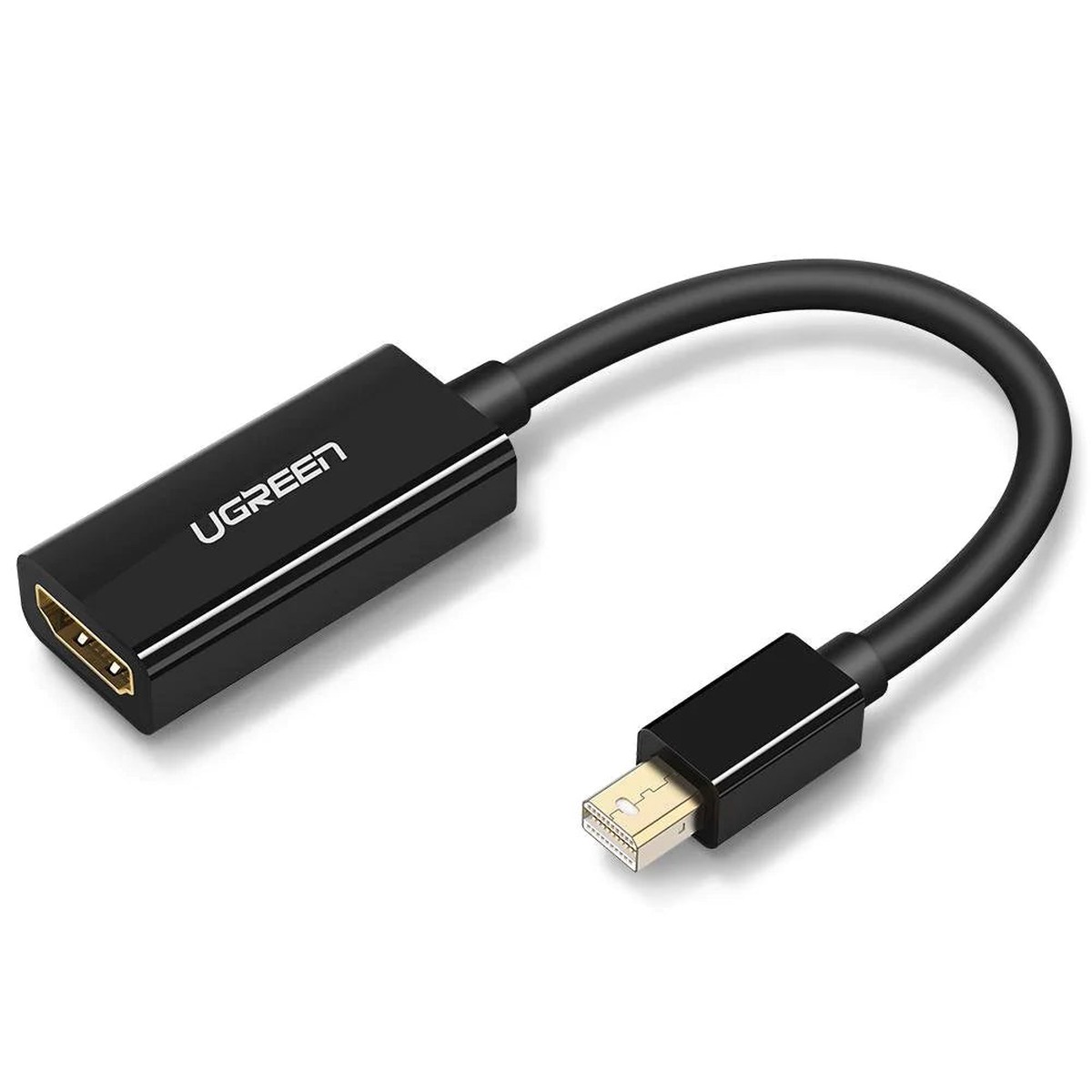 Adaptador de Video UGREEN MD112 (10461), MiniDisplayPort - HDMI, 1080P, Negro