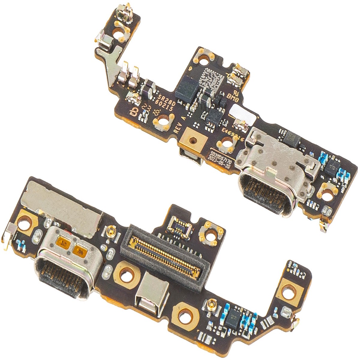 Placa con Conector de Carga - Micrfono Motorola Razr 40 Ultra, Swap