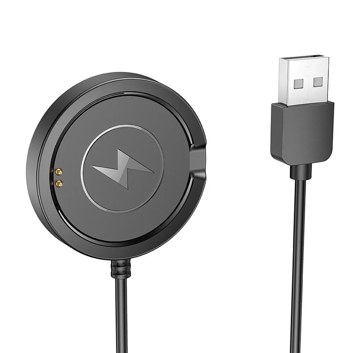 Cable de Carga para Smartwatch HOCO Y22, USB-A, Negro