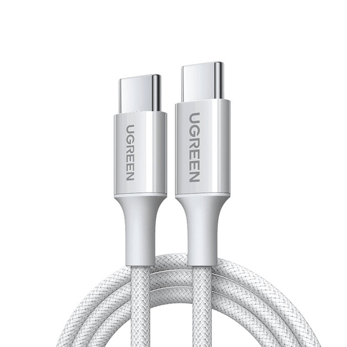 Cable de Datos y Carga USB-C - USB-C UGREEN L501, 60W, 1m, Gris