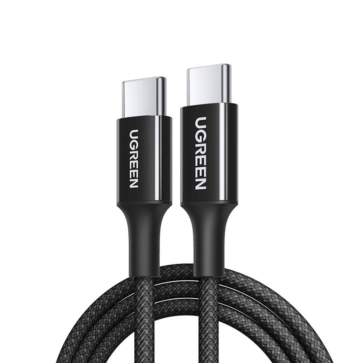 Cable de Datos y Carga USB-C - USB-C UGREEN L502, 100W, 1m, Negro
