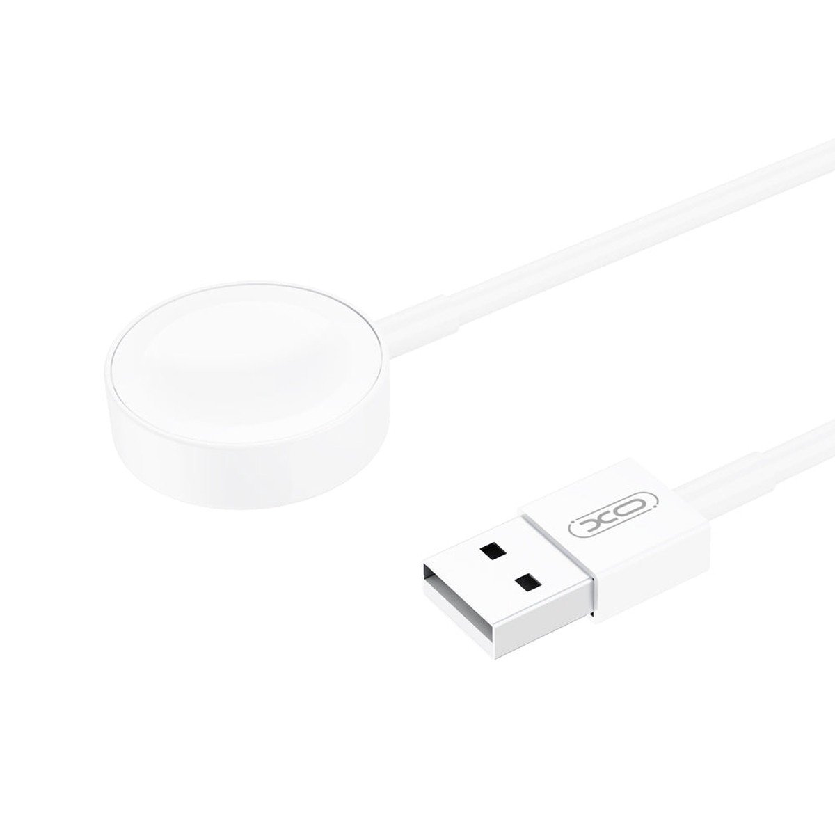 Cargador inalmbrico XO Design CX012 para Apple Watch Series, USB-A, Blanco