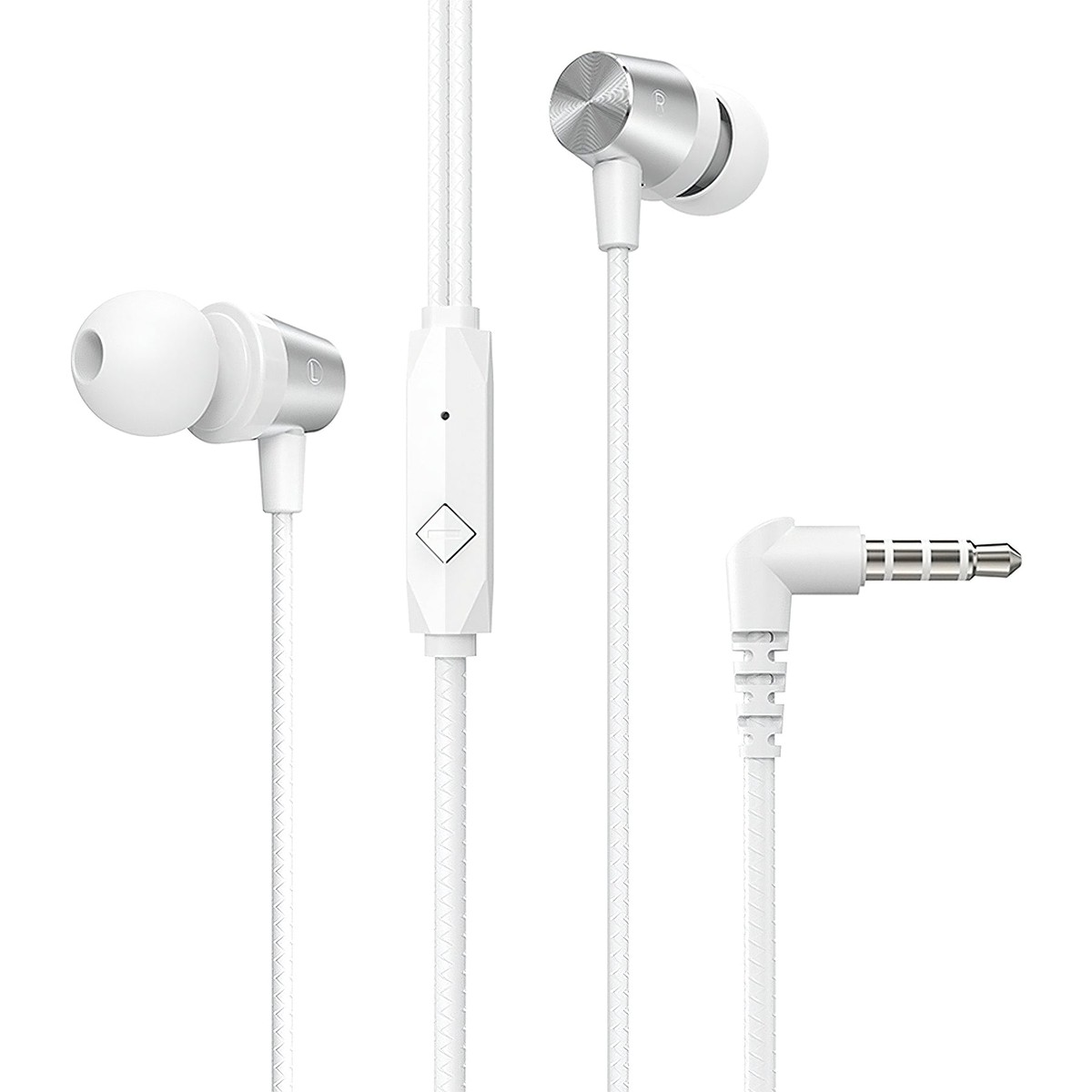 Handsfree 3.5mm HOCO M79, Blanco