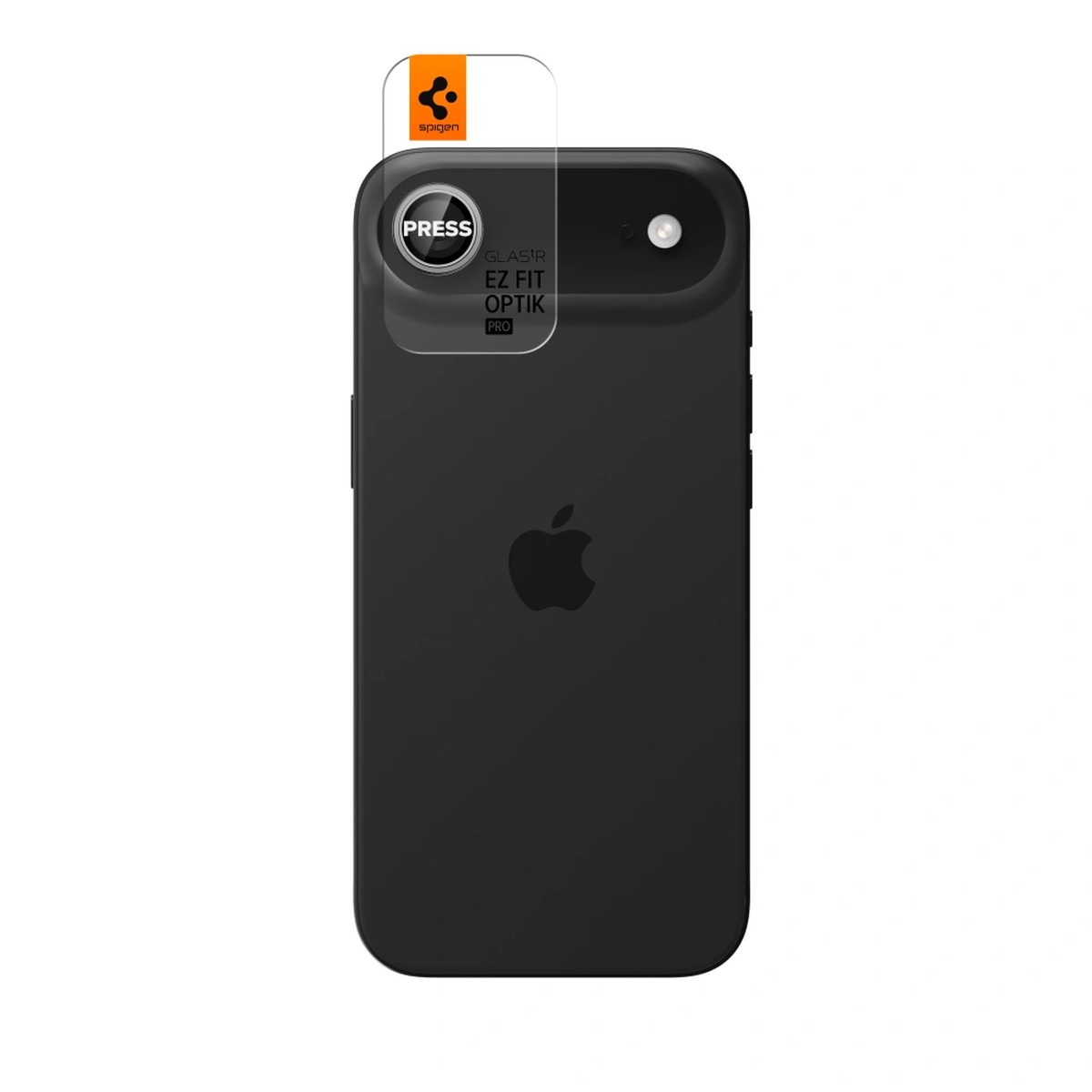 Protector de cmara trasera Spigen GlastR EZ FIT Optik Pro para Apple iPhone 17 Air, vidrio templado, plateado AGL10132