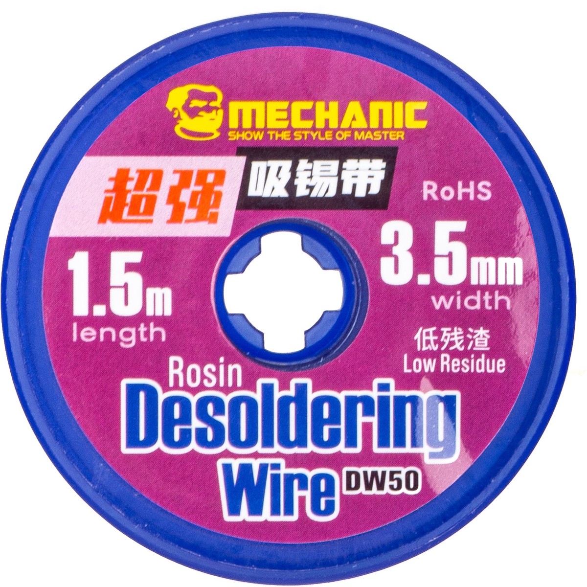 Trenza Mechanic DW50, 3.5mm, 1.5m