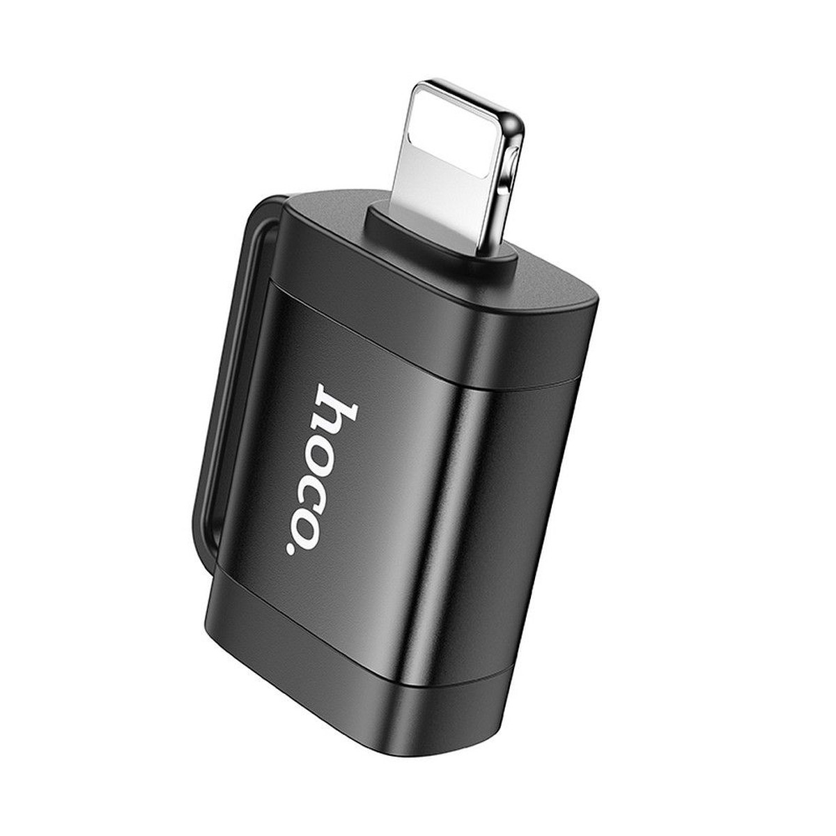 Adaptador OTG Lightning - USB-A HOCO UA31A, Negro